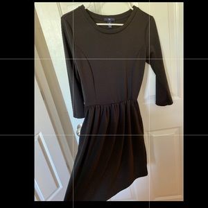 Black, above the knee Gap dress